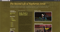 Desktop Screenshot of nepherses.blogspot.com