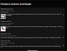 Tablet Screenshot of pandora-charms-beads.blogspot.com