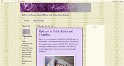Desktop Screenshot of katejknits.blogspot.com