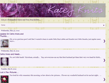 Tablet Screenshot of katejknits.blogspot.com