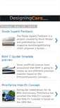 Mobile Screenshot of designingcars.blogspot.com