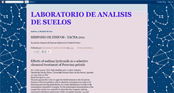 Desktop Screenshot of laboratoriodeanalisisdesuelos.blogspot.com