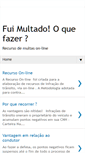 Mobile Screenshot of fuimultadooquefazer.blogspot.com