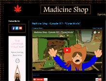 Tablet Screenshot of madicineshop.blogspot.com