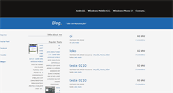 Desktop Screenshot of blogaomobile.blogspot.com