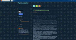 Desktop Screenshot of normwandler.blogspot.com