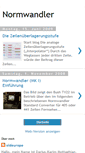 Mobile Screenshot of normwandler.blogspot.com