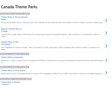 Tablet Screenshot of canadathemeparks.blogspot.com