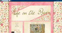 Desktop Screenshot of mylifeontheriver.blogspot.com