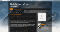 Desktop Screenshot of didysarbini.blogspot.com