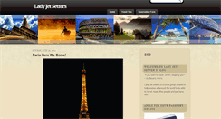 Desktop Screenshot of ladyjetsetters.blogspot.com