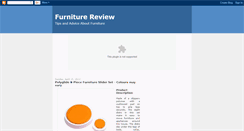 Desktop Screenshot of furnitureguidance.blogspot.com