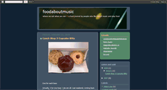 Desktop Screenshot of foodaboutmusic.blogspot.com