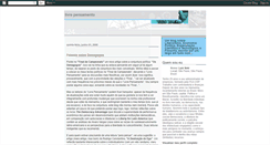 Desktop Screenshot of livre-pensamento.blogspot.com