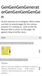 Mobile Screenshot of gengenerator.blogspot.com
