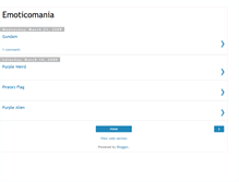 Tablet Screenshot of emoticomania.blogspot.com