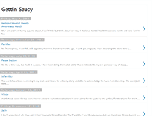 Tablet Screenshot of gettinsaucy.blogspot.com