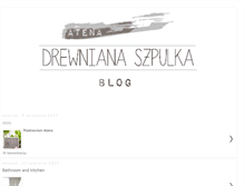 Tablet Screenshot of drewniana-szpulka.blogspot.com