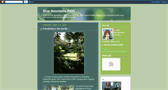 Desktop Screenshot of bluemountainsknits.blogspot.com