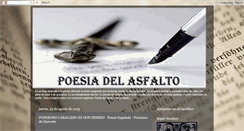 Desktop Screenshot of delasfalto.blogspot.com