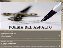 Tablet Screenshot of delasfalto.blogspot.com