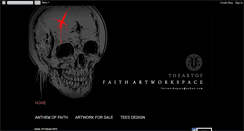 Desktop Screenshot of faithartworkspace.blogspot.com