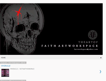 Tablet Screenshot of faithartworkspace.blogspot.com