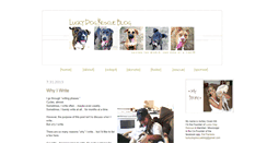 Desktop Screenshot of luckydogrescueblog.blogspot.com