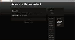 Desktop Screenshot of mathewkolbeck.blogspot.com