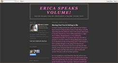 Desktop Screenshot of ericaspeaksvolume.blogspot.com