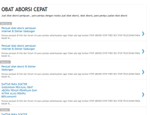 Tablet Screenshot of obataborsicepat.blogspot.com