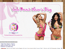 Tablet Screenshot of jojobeachwear.blogspot.com