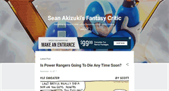 Desktop Screenshot of akizukifantasycritic.blogspot.com