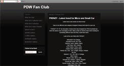 Desktop Screenshot of pdwfanclub.blogspot.com