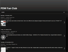 Tablet Screenshot of pdwfanclub.blogspot.com