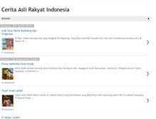 Tablet Screenshot of ceritaasliindonesia.blogspot.com