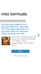 Mobile Screenshot of missbermuda.blogspot.com