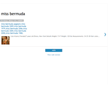 Tablet Screenshot of missbermuda.blogspot.com