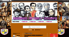 Desktop Screenshot of histogeoprofesores.blogspot.com