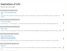 Tablet Screenshot of inspired2live.blogspot.com