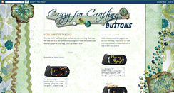 Desktop Screenshot of crazy4craftingbuttons.blogspot.com