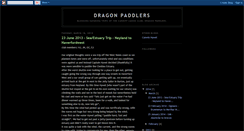 Desktop Screenshot of dragon-paddlers.blogspot.com