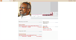 Desktop Screenshot of musicmaestroilayaraja.blogspot.com