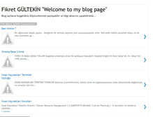 Tablet Screenshot of fikretgultekin.blogspot.com