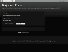 Tablet Screenshot of majoremfoco.blogspot.com