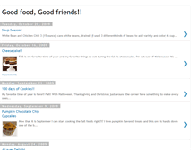 Tablet Screenshot of goodfood-goodfriends.blogspot.com