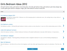 Tablet Screenshot of girlsbedroomideas2011.blogspot.com