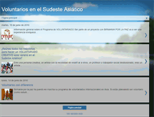 Tablet Screenshot of globalasiancommunitiesvolunteers.blogspot.com