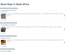 Tablet Screenshot of karenkaye789.blogspot.com
