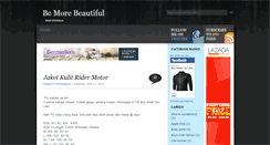 Desktop Screenshot of be-more-beautiful.blogspot.com